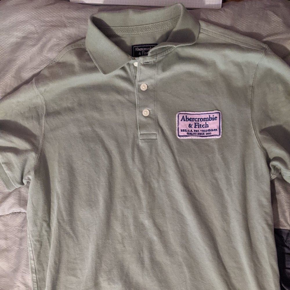 Abercrombie Polo Green